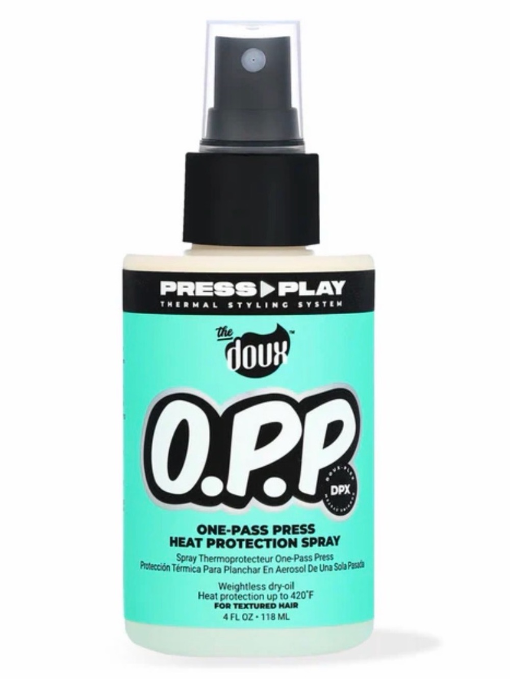 The Doux O.P.P. One-Pass Press Heat Protection Spray -